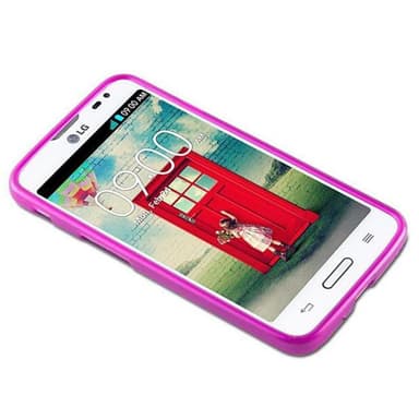 LG L70 (1. SIM) silikondeksel cover (rosa)