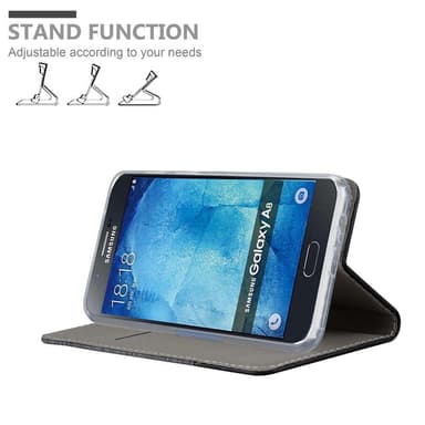 Samsung Galaxy A8 2015 lommebokdeksel etui (grå)