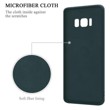 Deksel Samsung Galaxy S8 Ring Case (grønn)
