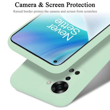 OnePlus Nord 2T silikondeksel case (grønn)