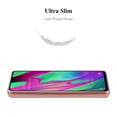 Deksel Samsung Galaxy A40 Case Cover (rosa)