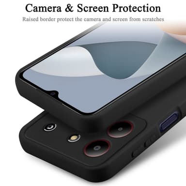 ZTE Blade A54 silikondeksel case (svart)