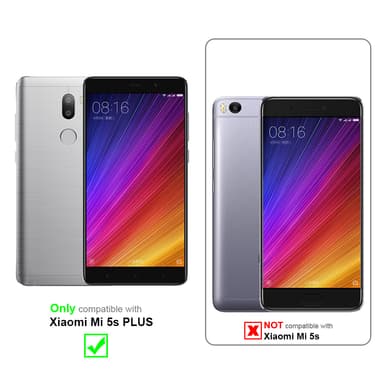 Xiaomi Mi 5s PLUS lommebokdeksel case (brun)