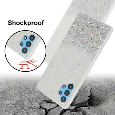Samsung Galaxy A32 5G Silikondeksel Glitter