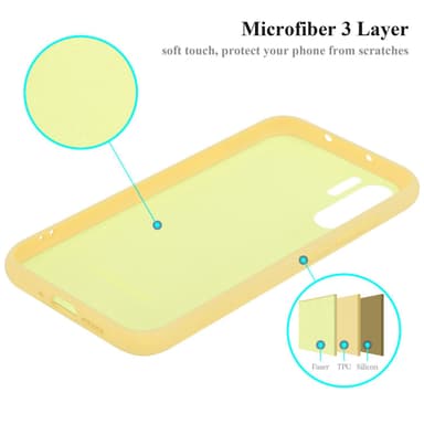 Huawei P30 PRO silikondeksel case (gul)