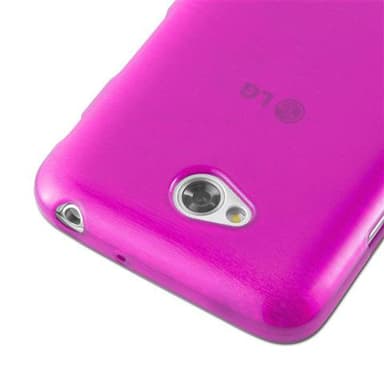 LG L70 (1. SIM) silikondeksel cover (rosa)
