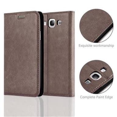 Samsung Galaxy S3 / S3 NEO lommebokdeksel case (brun)
