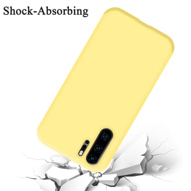 Huawei P30 PRO silikondeksel case (gul)