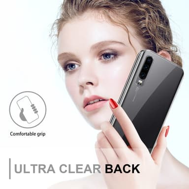 Huawei P30 Deksel 360 Case Cover (gjennomsiktig)
