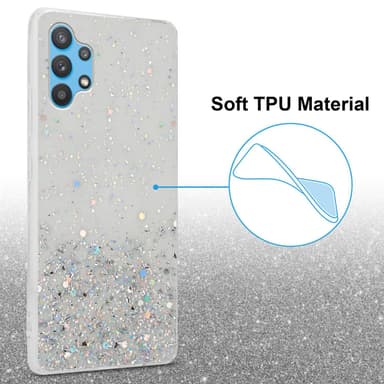 Samsung Galaxy A32 5G Silikondeksel Glitter