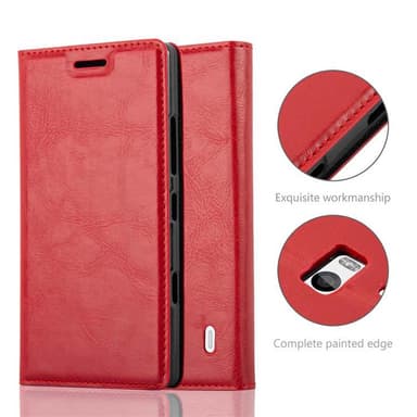 Nokia Lumia 929 / 930 lommebokdeksel case (rød)