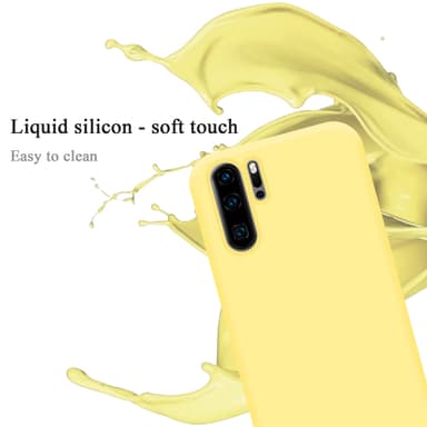Huawei P30 PRO silikondeksel case (gul)