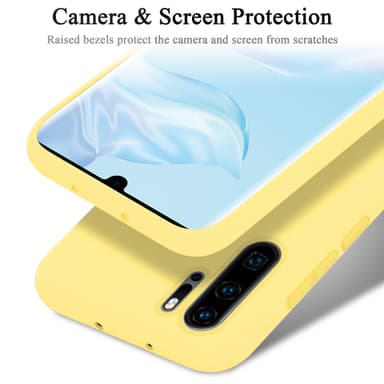 Huawei P30 PRO silikondeksel case (gul)