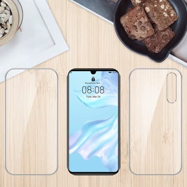 Huawei P30 Deksel 360 Case Cover (gjennomsiktig)