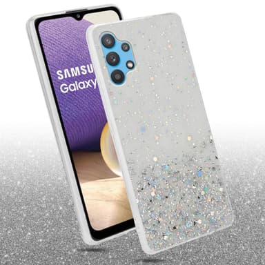 Samsung Galaxy A32 5G Silikondeksel Glitter