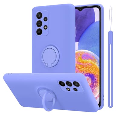 Deksel Samsung Galaxy A23 4G Ring Case (lilla)