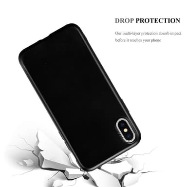 Deksel iPhone XS MAX Case Cover (svart)