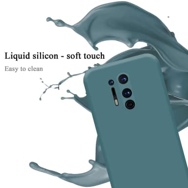 OnePlus 8 PRO silikondeksel case (Grønn)