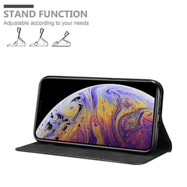iPhone XS MAX Deksel Case Cover (svart)
