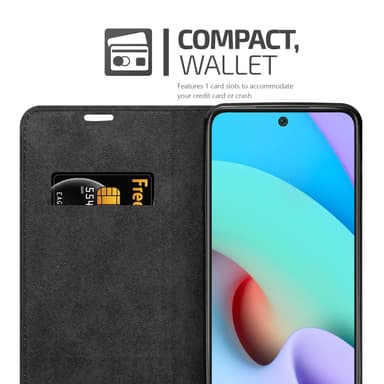 Xiaomi RedMi 10 lommebokdeksel case (turkis)