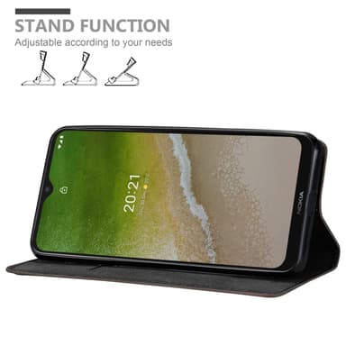 Nokia G50 5G lommebokdeksel case (brun)