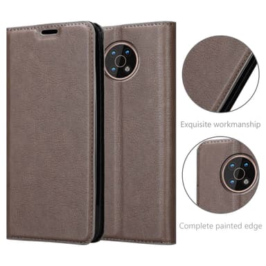Nokia G50 5G lommebokdeksel case (brun)