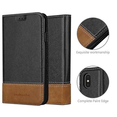 iPhone XS MAX Deksel Case Cover (svart)