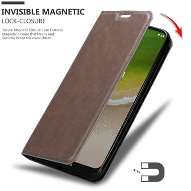 Nokia G50 5G lommebokdeksel case (brun)