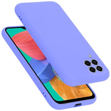 Samsung Galaxy M33 5G silikondeksel case (lilla)