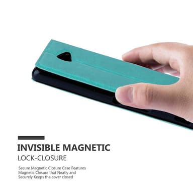 Sony Xperia M2 / M2 AQUA lommebokdeksel cover (turkis)
