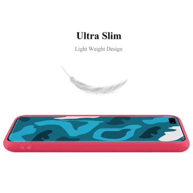Deksel Huawei P40 Silikon cover (rød)