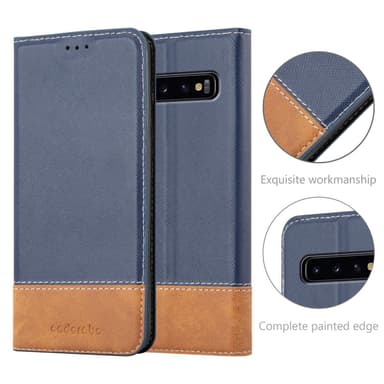 Samsung Galaxy S10 4G Deksel Case Cover (blå)