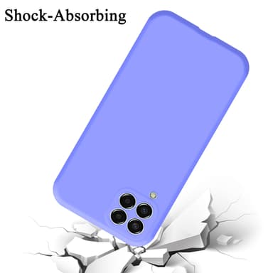 Samsung Galaxy M33 5G silikondeksel case (lilla)
