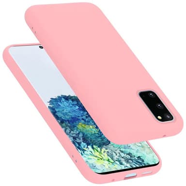 Samsung Galaxy S20 silikondeksel case (rosa)