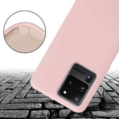 Deksel Samsung Galaxy S20 ULTRA med Halskjede (rosa)