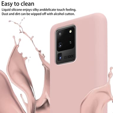 Deksel Samsung Galaxy S20 ULTRA med Halskjede (rosa)