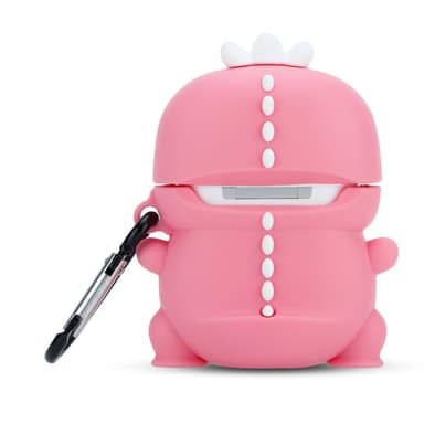 TPU AirPod etui Veske (rosa)