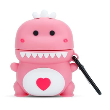 TPU AirPod etui Veske (rosa)