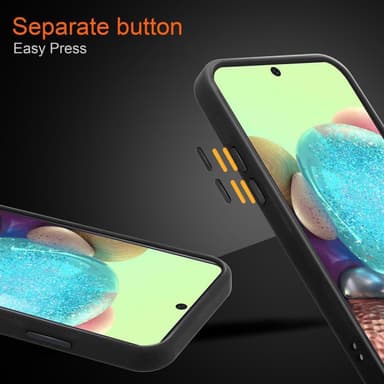 Samsung Galaxy A71 4G Deksel Case Cover (gjennomsiktig)