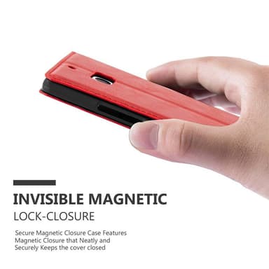 Nokia Lumia 929 / 930 lommebokdeksel case (rød)