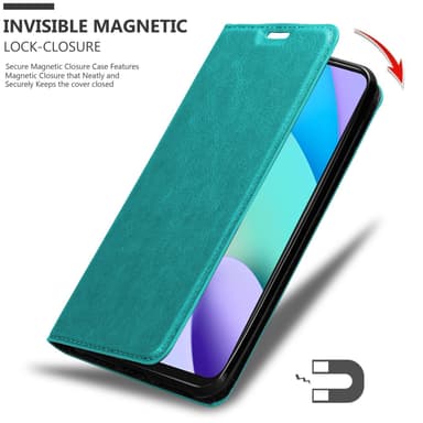 Xiaomi RedMi 10 lommebokdeksel case (turkis)