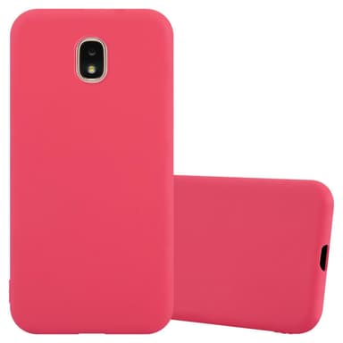 Deksel Samsung Galaxy J3 2018 Silikon cover (rød)