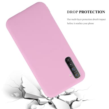 Deksel Realme X2 / XT / Oppo K5 Silikon cover (rosa)