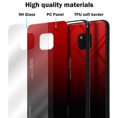 Deksel Huawei MATE 20 PRO Case Cover (svart)