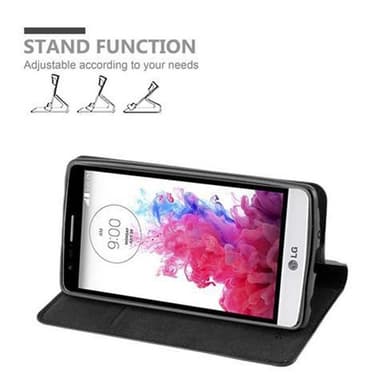 LG G3 MINI / G3 S lommebokdeksel case (svart)