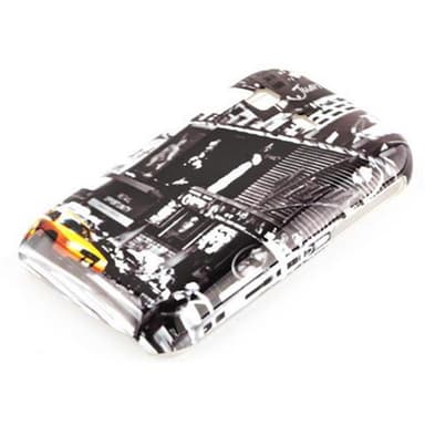Samsung Galaxy POCKET Hardt Deksel Case (grå)