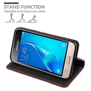 Samsung Galaxy J1 2016 Deksel Case Cover (rød)