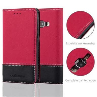 Samsung Galaxy J1 2016 Deksel Case Cover (rød)