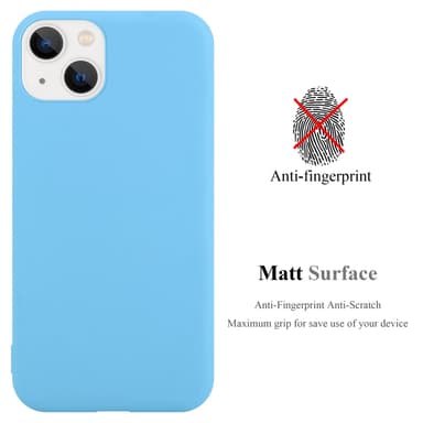 Deksel iPhone 14 Silikon cover (blå)