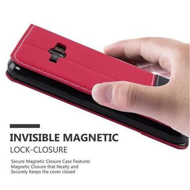 Samsung Galaxy J1 2016 Deksel Case Cover (rød)